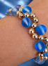 Elegante Handgemaakte Kralenarmband met Uniek Patroon
