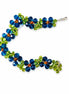 Colorful Floral Beaded Bracelet – Delicate Handmade Flower Pattern
