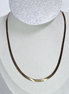 Gold Plated Stainless Steel Snake Collier Necklace for Women