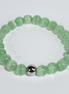 Rekbare Kattenoog Armband Mint Glow – 8 mm
