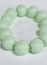 Pastel Green Chunky Acrylic Stretch Bracelet