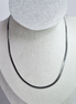Slim Silver Plated Stainless Steel Snake Collier Necklace for Women