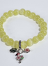 Sunny Bloom Yellow Cat Eye Stretch Bracelet – 8 mm